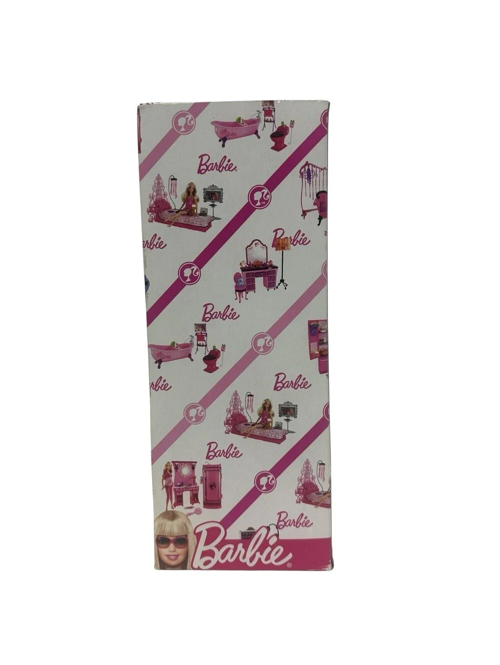 Barbie Doll Glam with Sofa / Couch and Accessories for Doll House Sealed New
